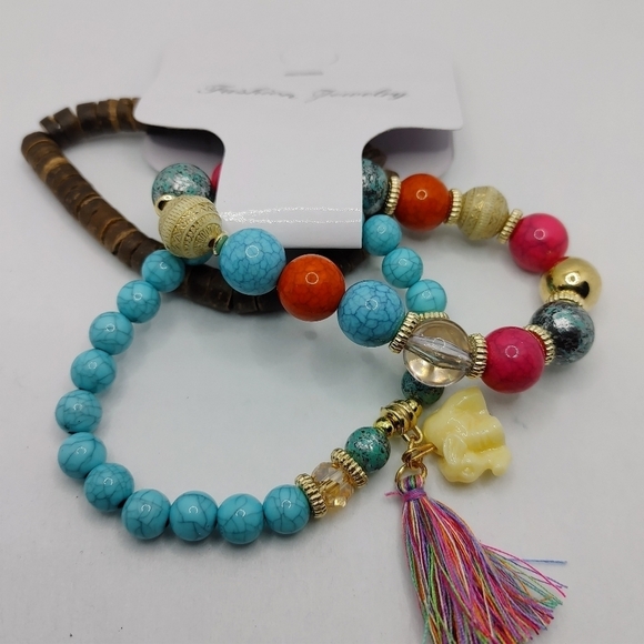 Host Pick 3 PC boho bracelet set - Picture 4 of 5